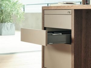 Blum Legrabox office drawer by Merlin Cabinets